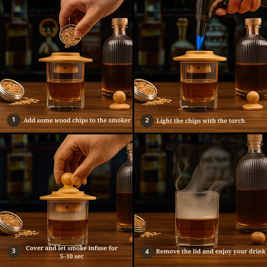 Whiskey Smoking Kit